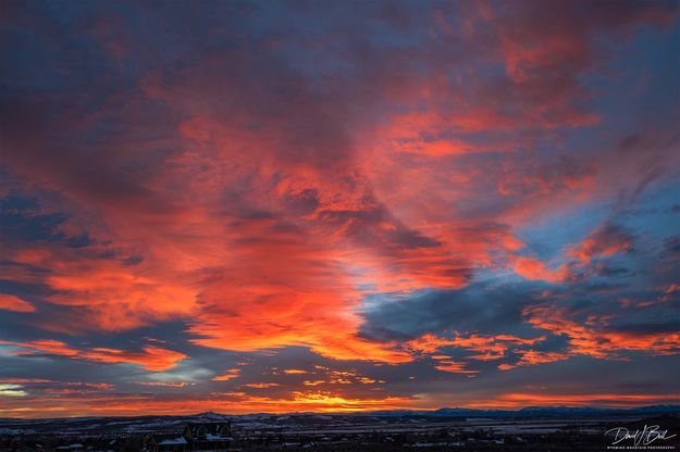 Spectacular Sunset. Photo by Dave Bell.