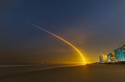 Launch-Starlink-22. Photo by Dave Bell.
