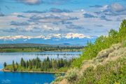 Wyoming Range Over New Fork Lake-May 29. Photo by Dave Bell.