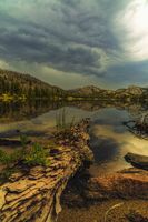 Stormy Skies At Trapper Lake. Photo by Dave Bell.