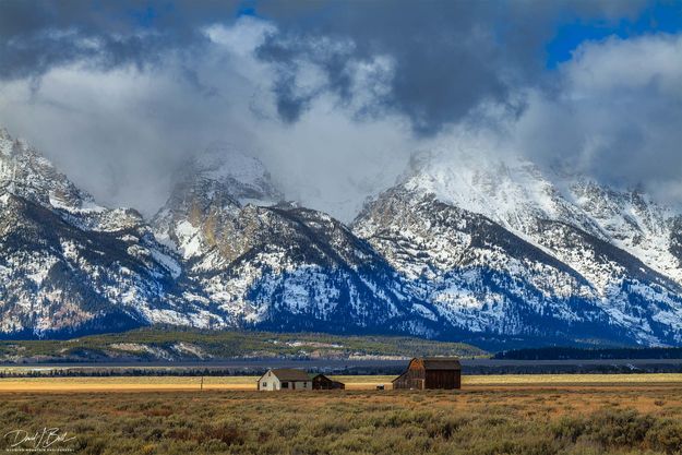 Stormy Teton Classic View. Photo by Dave Bell.