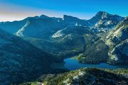 Temple Peak-Deep Lake-Black Joe Lake. Photo by Dave Bell.