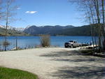 New Fork Lake boat launch
