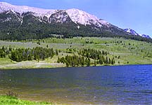 northeast view of lake