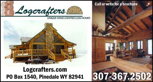 Logcrafters - Unique hand-crafted log homes. Call or write for a brochure!