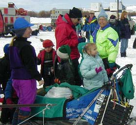 Kindergarten class meets IRMSSSDR