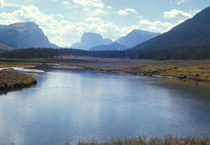 The Green River & Square Top Mountain