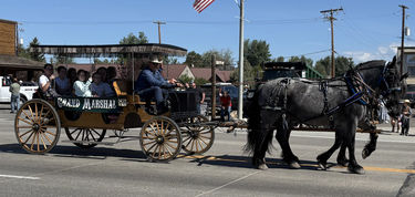Grand Marshall. Photo by Pinedale Online!