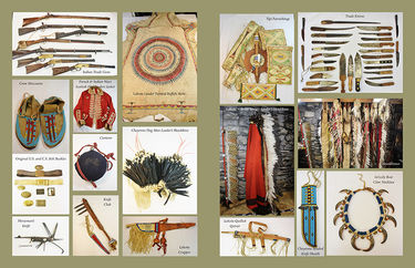 Bad Hand collection. Photo by Museum of the Mountain Man.