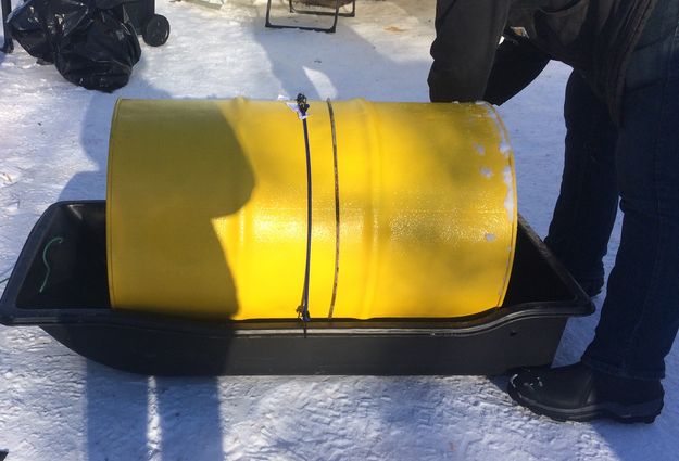 Bob the Barrel. Photo by Pinedale Lions Club.