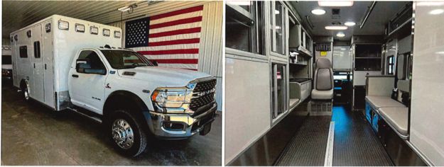 New Ambulance. Photo by Sublette County Health Foundation.
