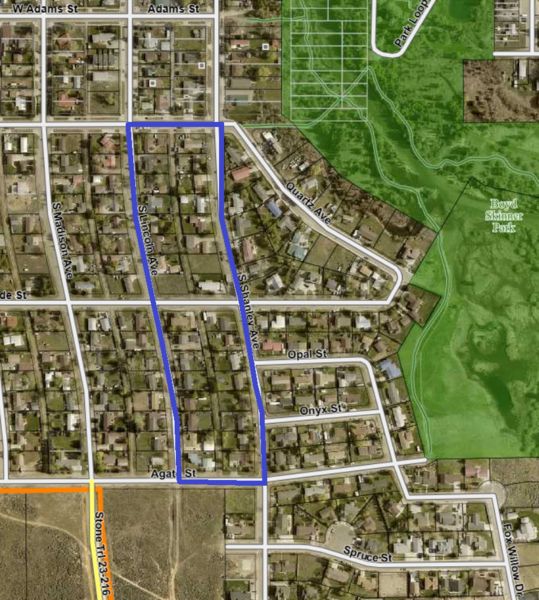 TOP water line work. Photo by Town of Pinedale.
