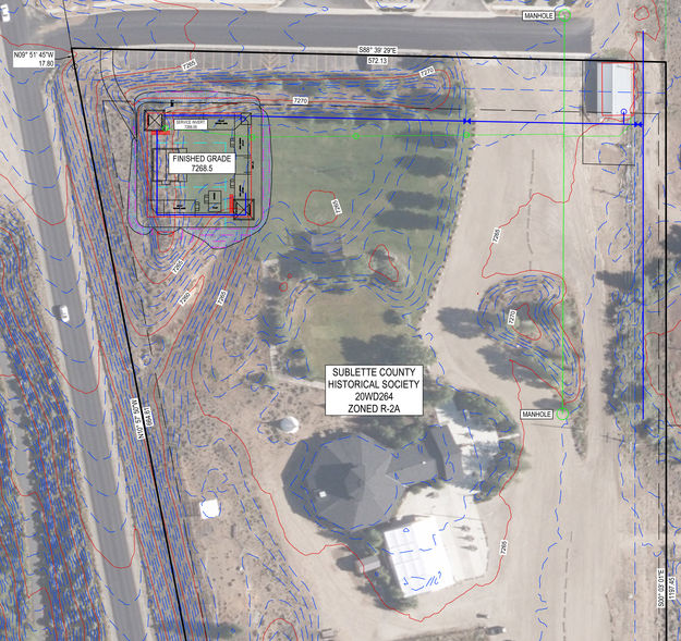 Fort location. Photo by Museum of the Mountain Man.