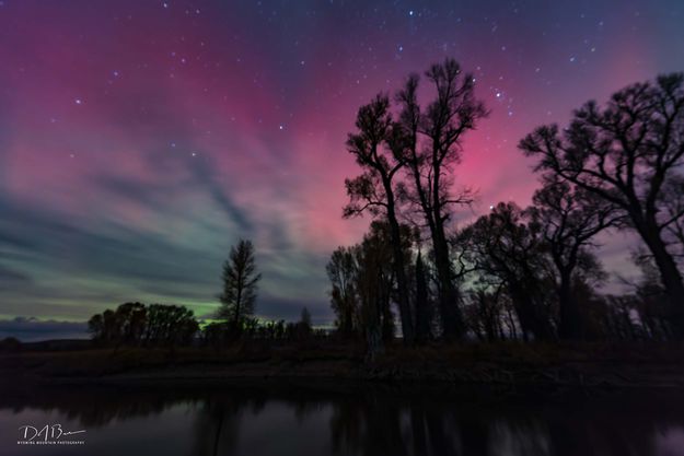 Red Glow Over The Green River. Photo by Dave Bell.