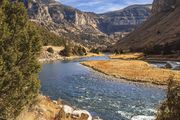 Wind River Canyon-Feels Like Summer. Photo by Dave Bell.