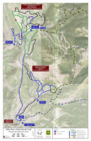 See links for higher resolution versions of ski trail maps