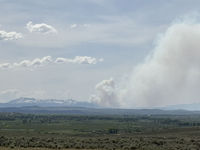Horse Fire. Pinedale Online photo.