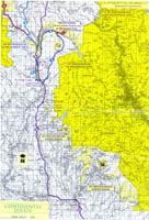 Continental Divide Trail Map